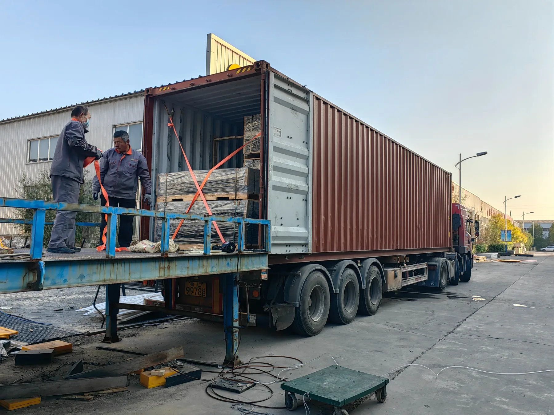 Container loading