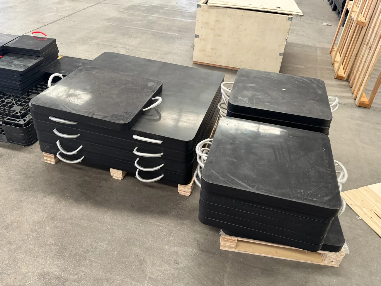UHMWPE Abstützplatten für Krane