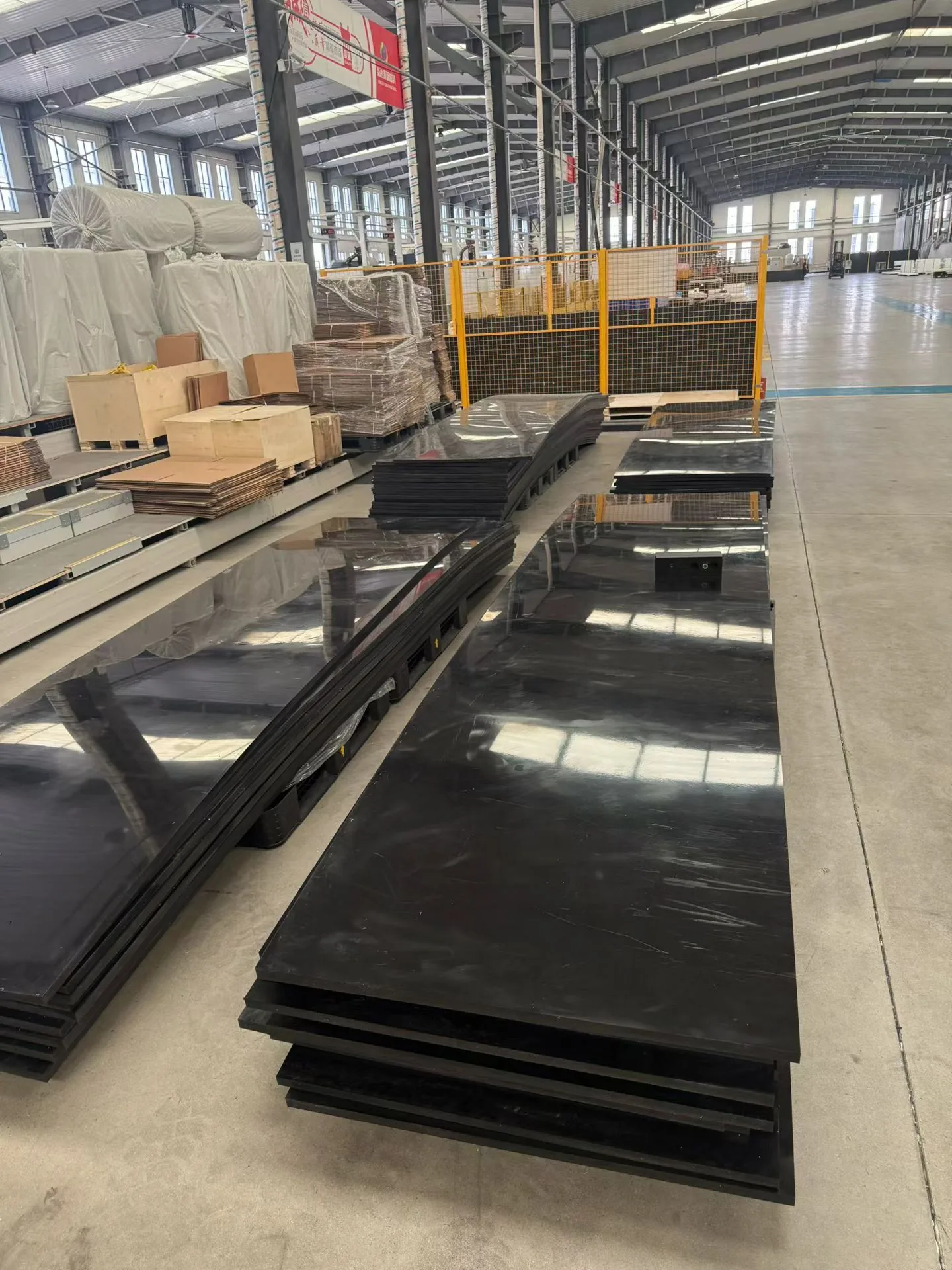 Long UHMWPE sheets